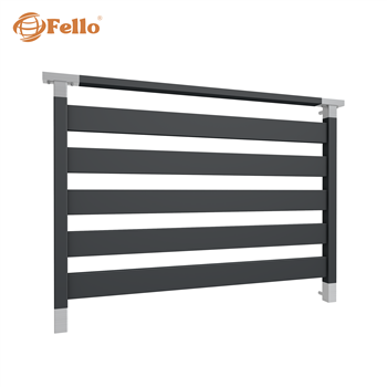 Francúzske zábradlie Classic 5 RAL - vložky z nehrdzavejúcej ocele