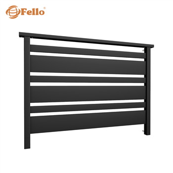 Francúzske zábradlie SIMPLE Mix RAL - kompletne lakované