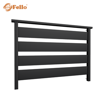 Francúzske zábradlie SIMPLE RAL - kompletne lakované