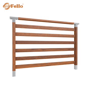 Francúzske zábradlie Fusion imitácia dreva