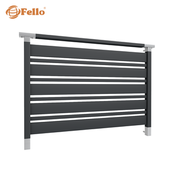 Francúzske zábradlie Classic MIX RAL - vložky z nehrdzavejúcej ocele