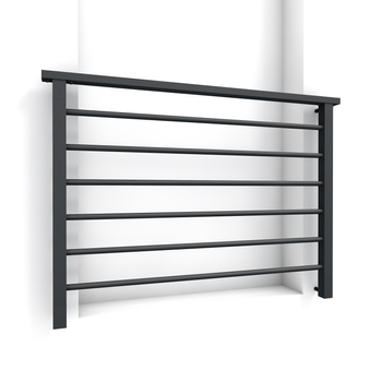 Francúzske zábradlie AluLight RAL - kompletne lakované