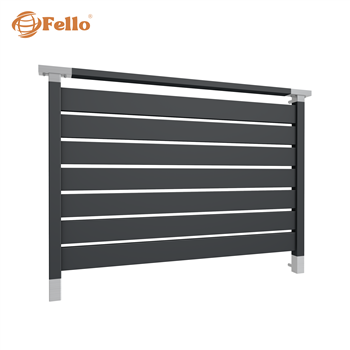 Francúzske zábradlie Classic 7 RAL - vložky z nehrdzavejúcej ocele