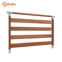 Francúzske zábradlie Classic 4 Imitácia dreva