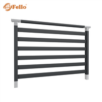 Francúzske zábradlie Fusion RAL - vložky z nehrdzavejúcej ocele