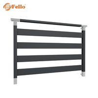 Francúzske zábradlie Classic 4 RAL - vložky z nehrdzavejúcej ocele